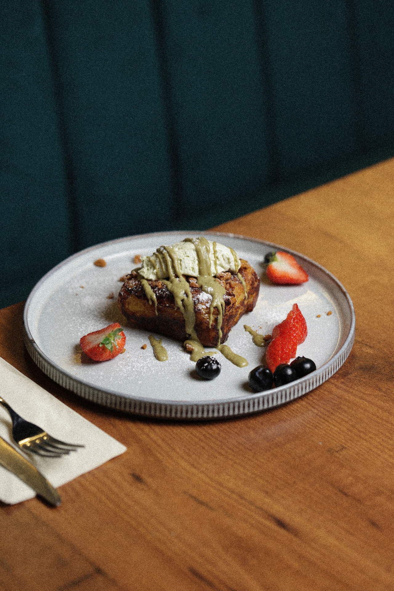 Pain Perdu Pistache